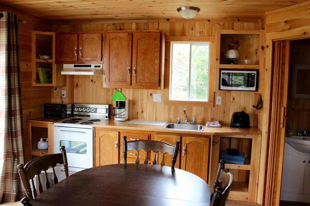 Chalet Au Bord Du St-Maurice La Tuque Ngoại thất bức ảnh
