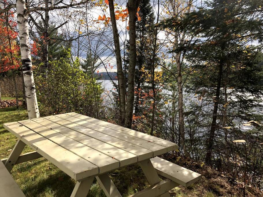 Chalet Au Bord Du St-Maurice La Tuque Ngoại thất bức ảnh